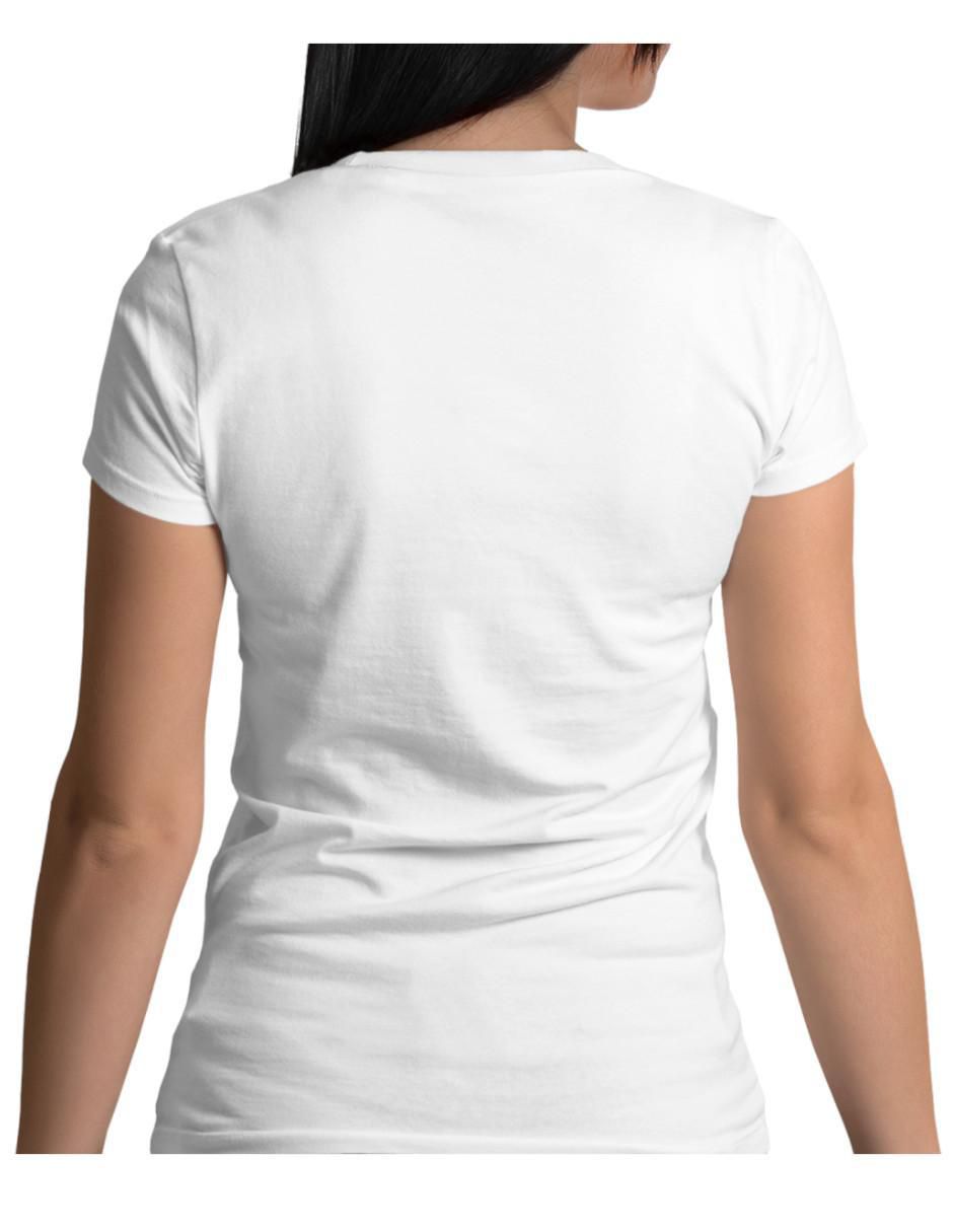 Playera manga corta cuello redondo mujer 3