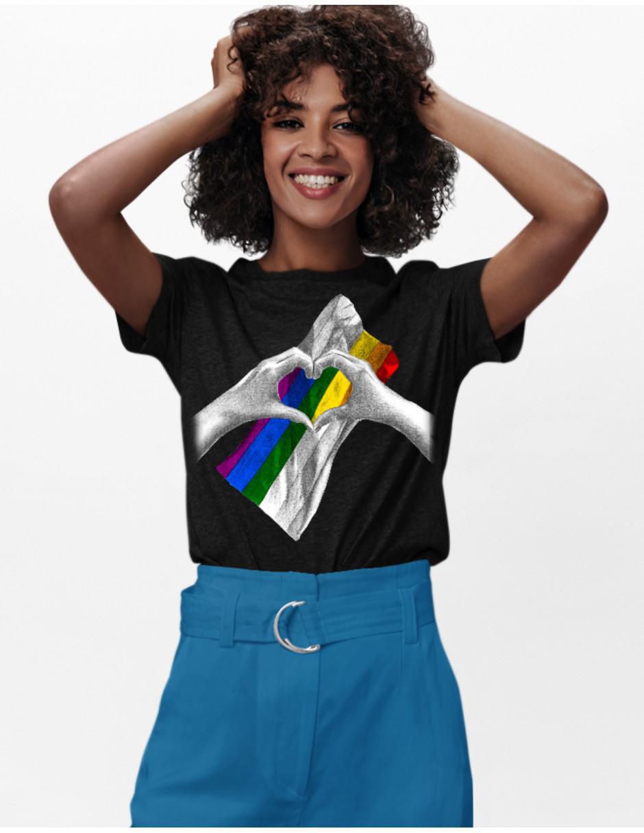 Playera manga corta Marëvnyk cuello redondo para mujer