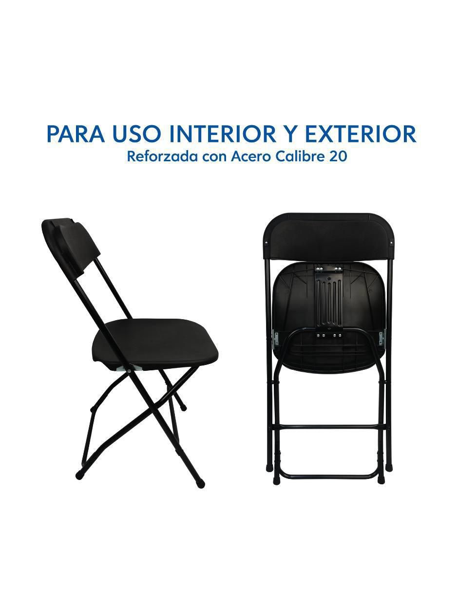 Juego de sillas 10 piezas Styrka de acero