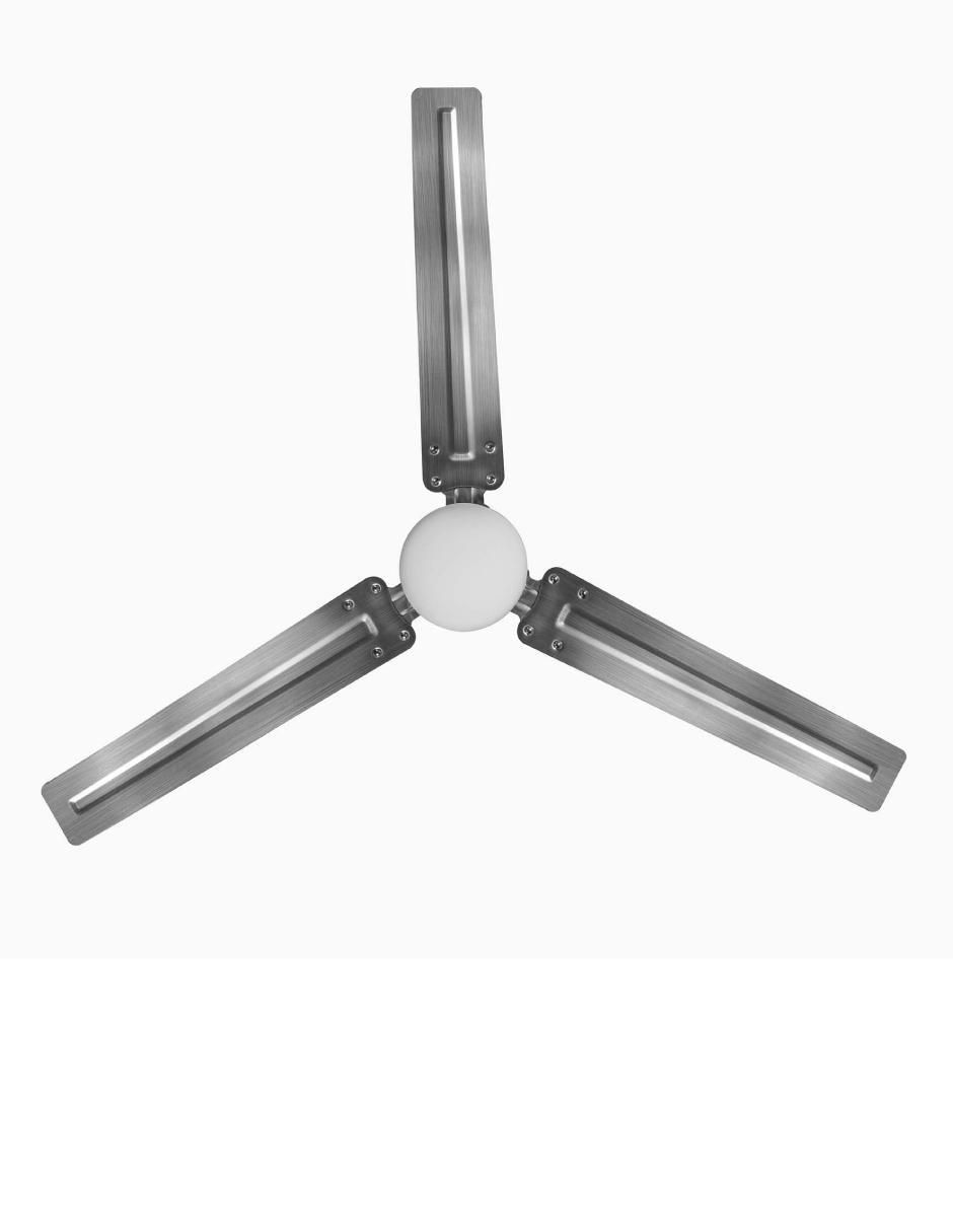 VENTILADOR DE TECHO TORBELLI, PLATEADO 3