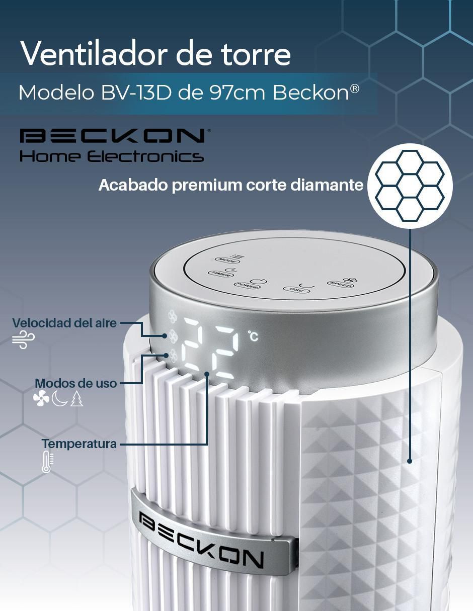 VENTILADOR DE TORRE BV-13DBLAN, BLANCOK 2