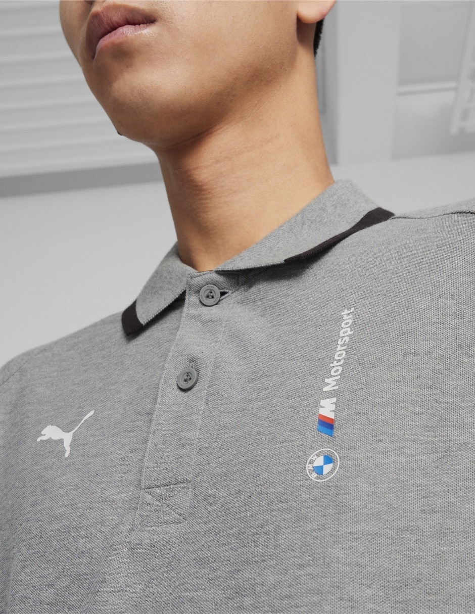 Playera tipo polo BMW MMS para hombre 4