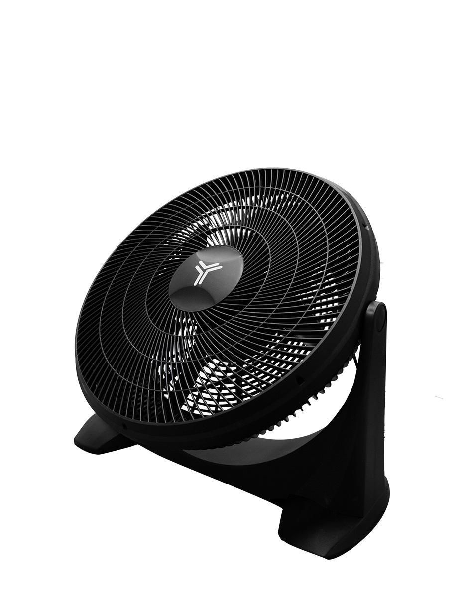 VENTILADOR DE PISO HORUS MASTER, NEGRO