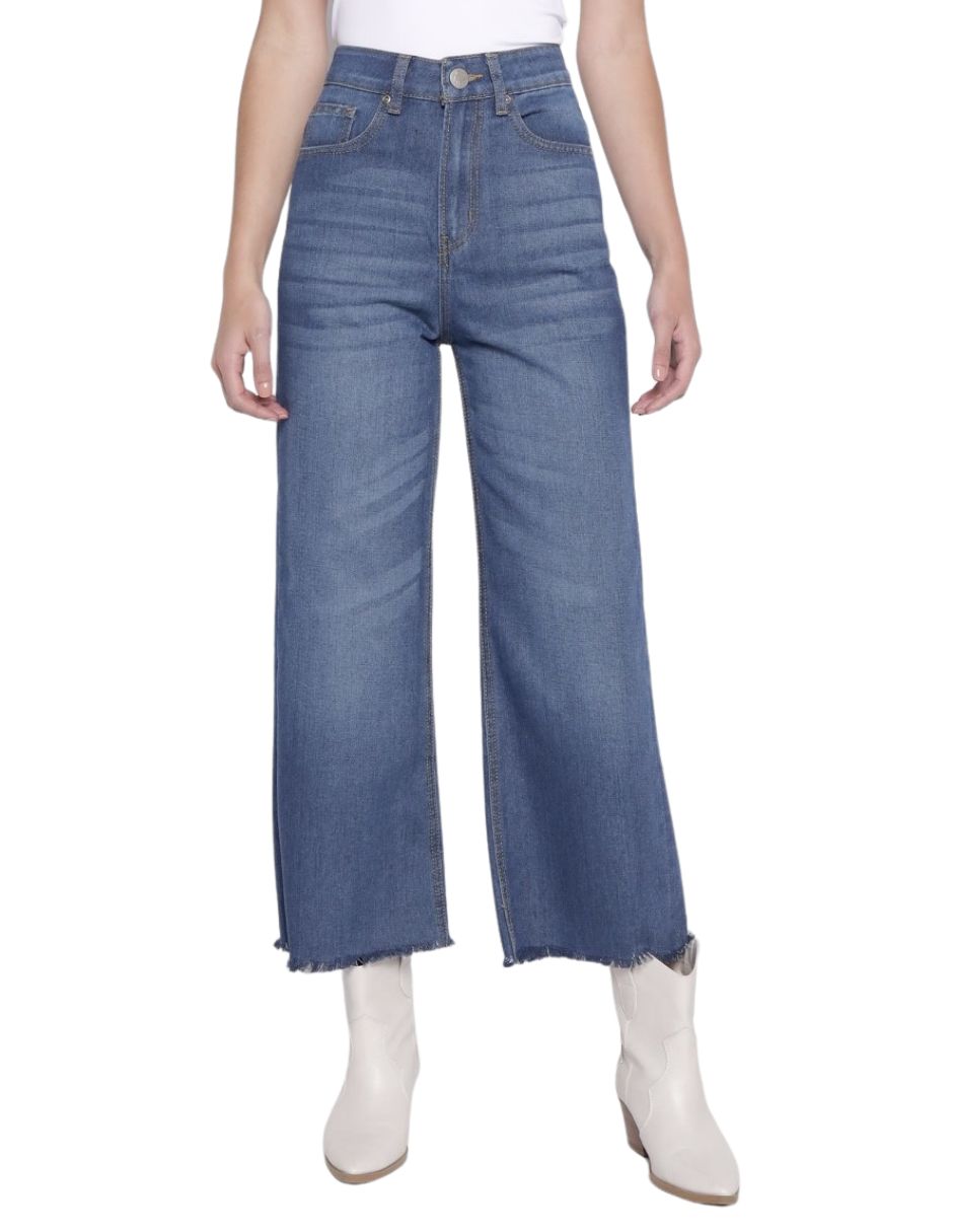 Jeans wide leg savage monkey para mujer