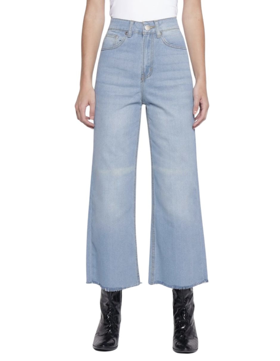 Jeans wide leg para mujer 1