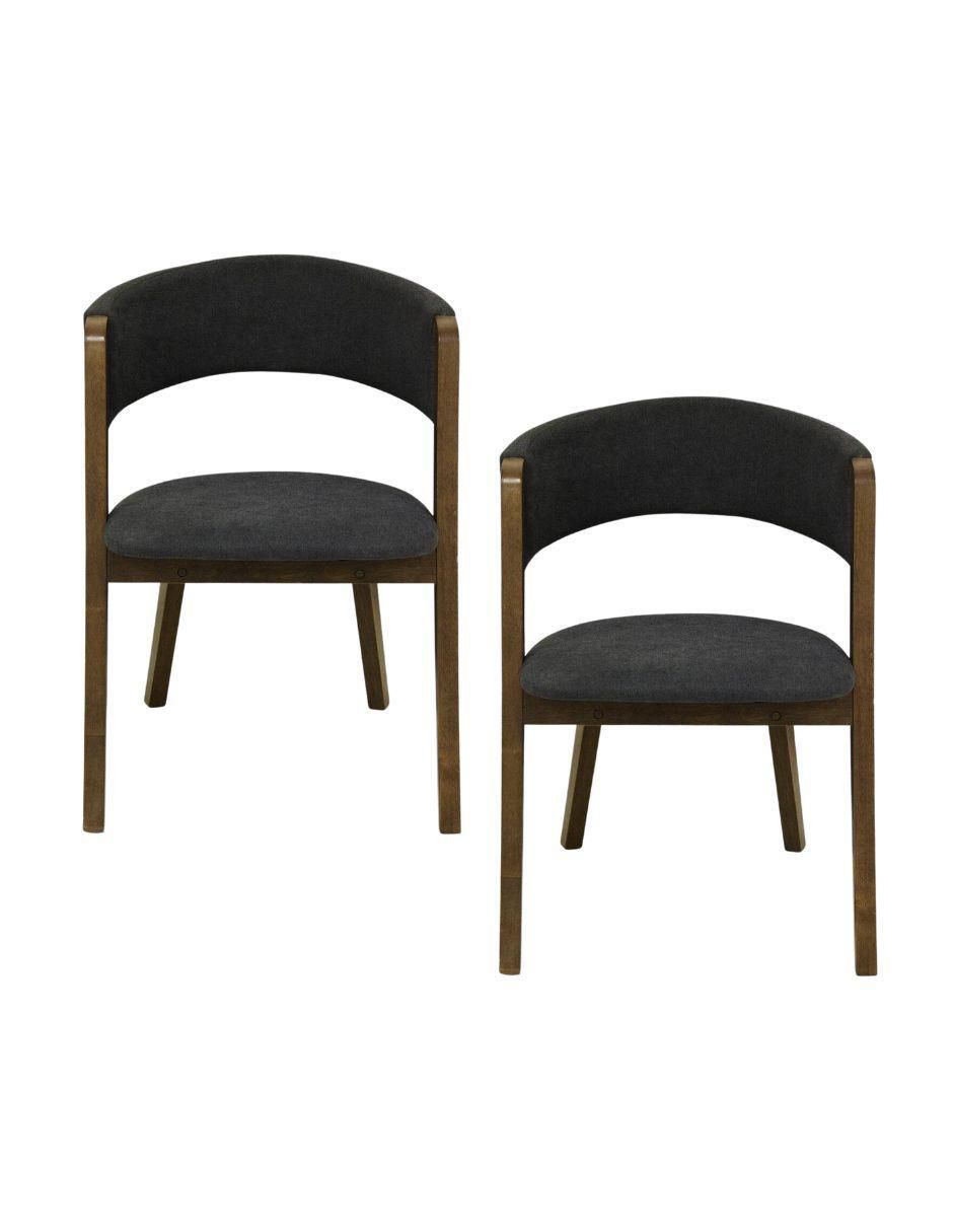 Juego de sillas 2 piezas Mag de madera Juego de sillas 2 piezas Mag de madera