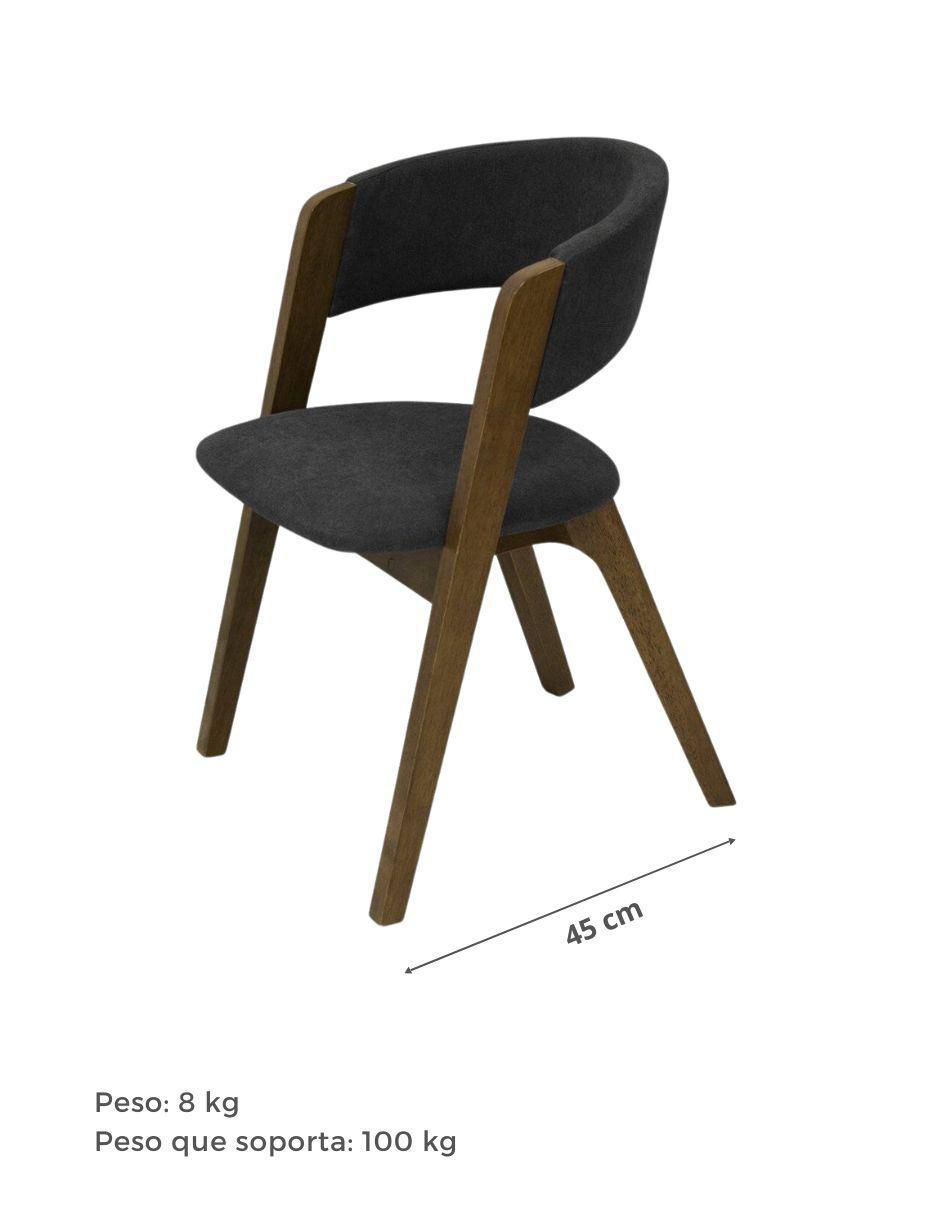 Juego de sillas 2 piezas Mag de madera 9
