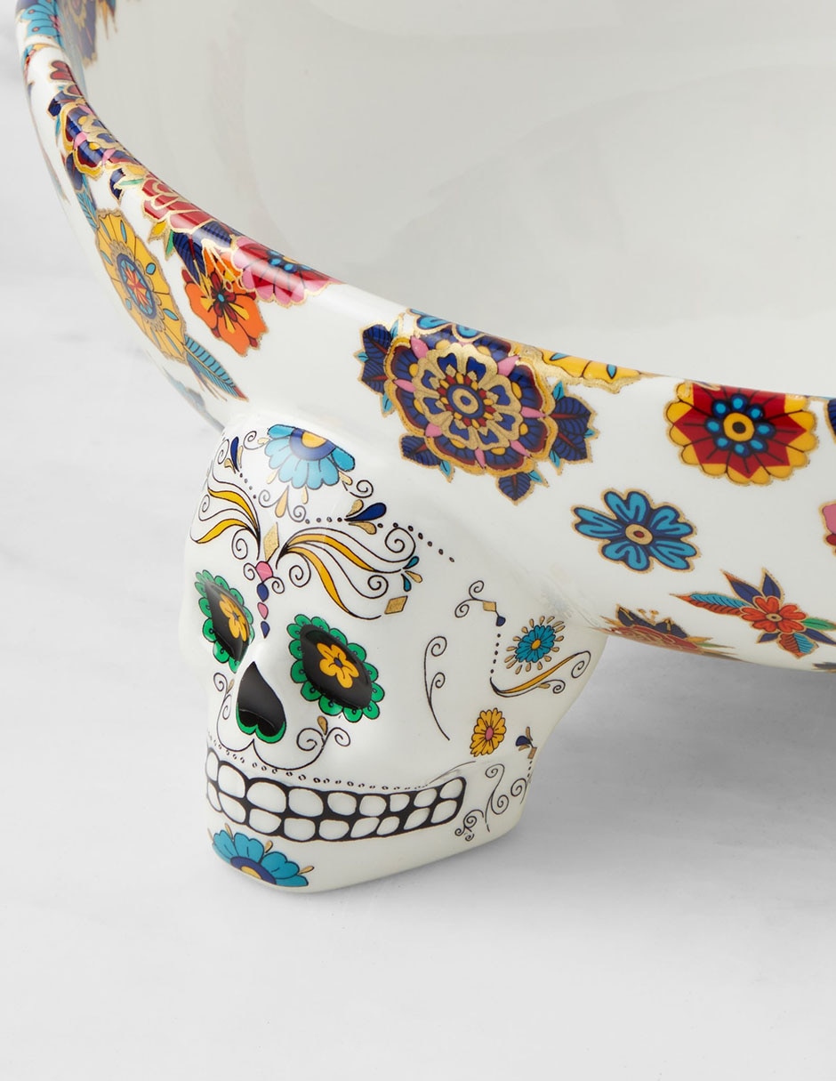 Frutero Día de Muertos de cerámica 2