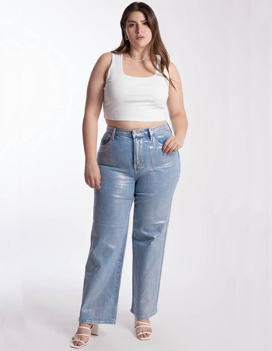Jeans straight j-bal-6530-tornasol para mujer