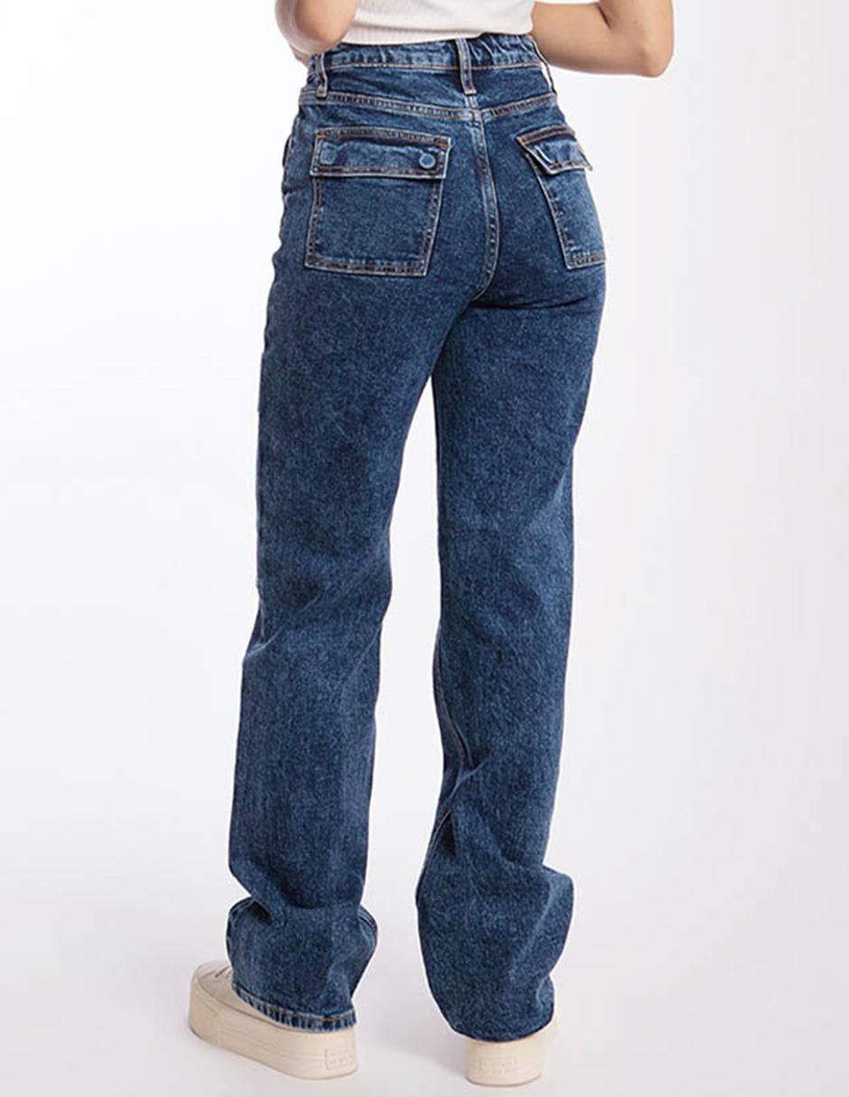 Jeans relajado j-bal-6519-dark para mujer