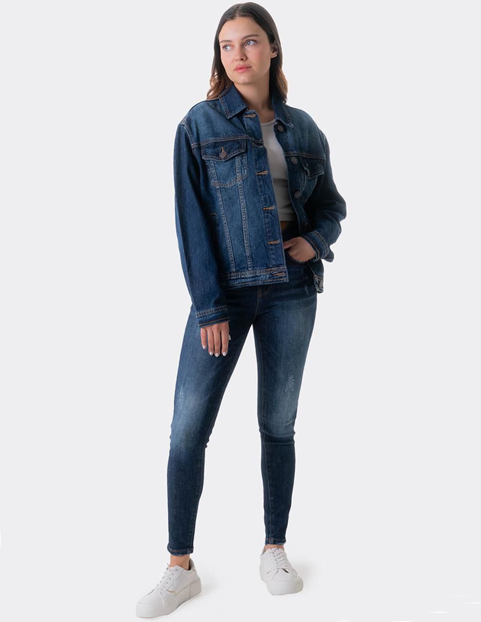 Chamarra de mezclilla para mujer 4