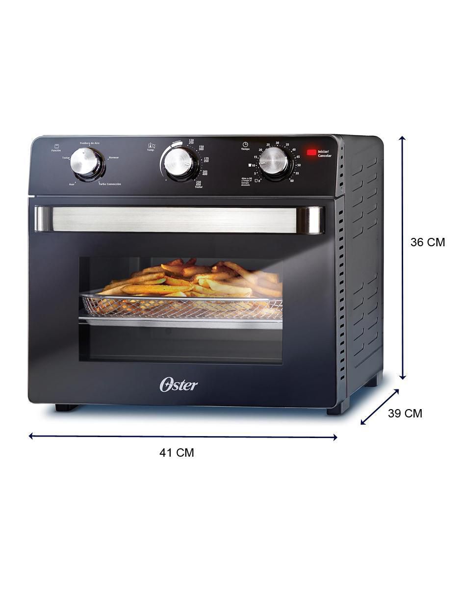 HORNO ELÉCTRICO FREIDORA OSTER, NEGRO
