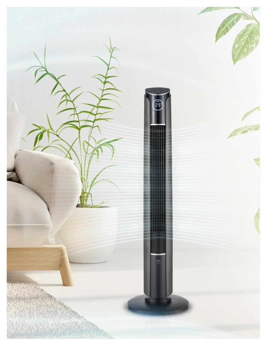 VENTILADOR DE TORRE VENT, GRIS OBSCURO 3
