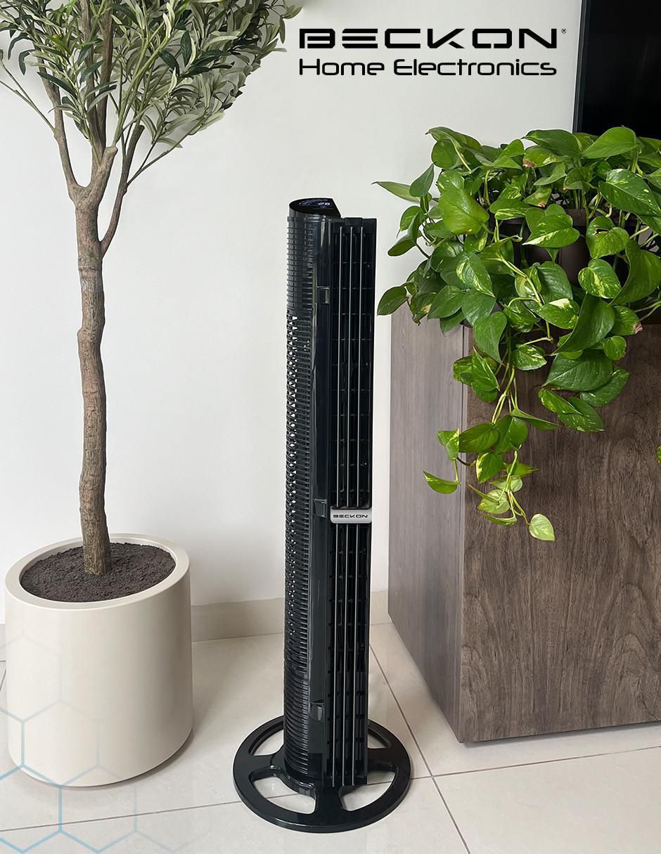 VENTILADOR DE TORRE BV-15T BECK, NEGRO 4