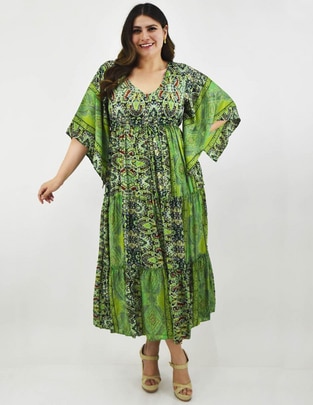 Vestido midi casual para mujer