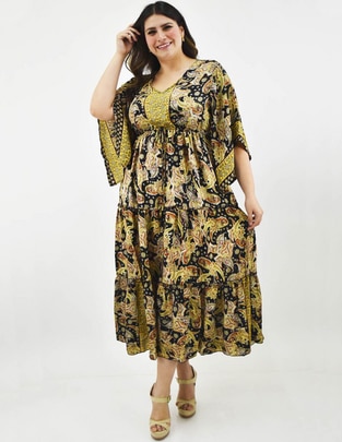 Vestido midi casual para mujer