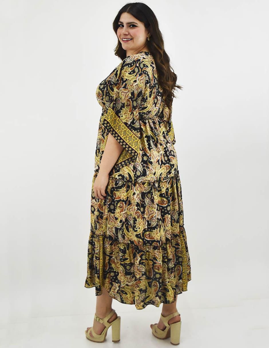Vestido midi casual para mujer
