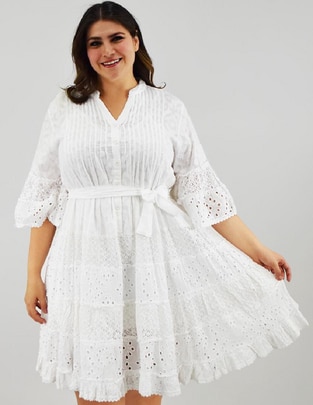 Vestido corto casual para mujer