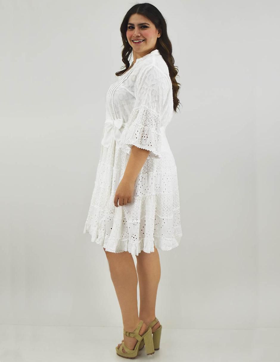 Vestido corto casual para mujer