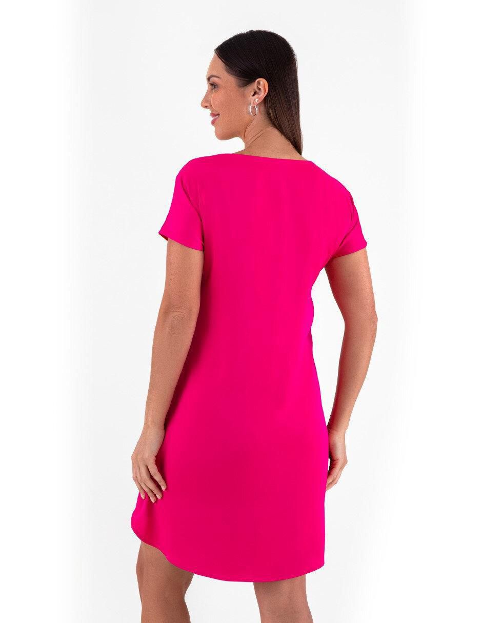 Vestido arriba rodilla casual para mujer 2
