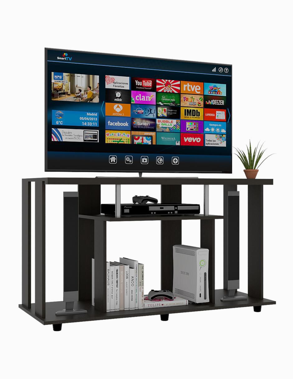 Mueble de TV armable Lannes de melamina