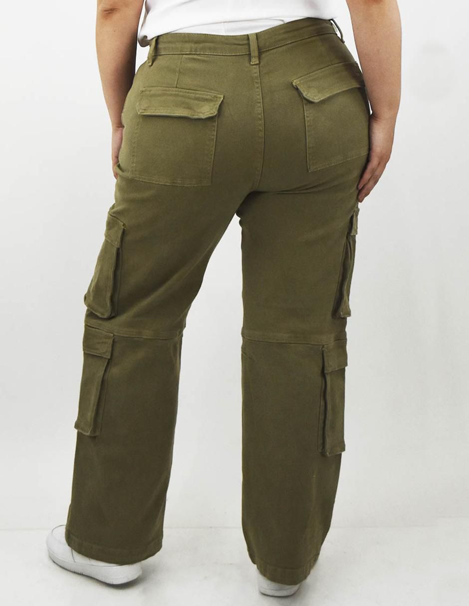 Jeans relajado j-bal-6513-verde para mujer