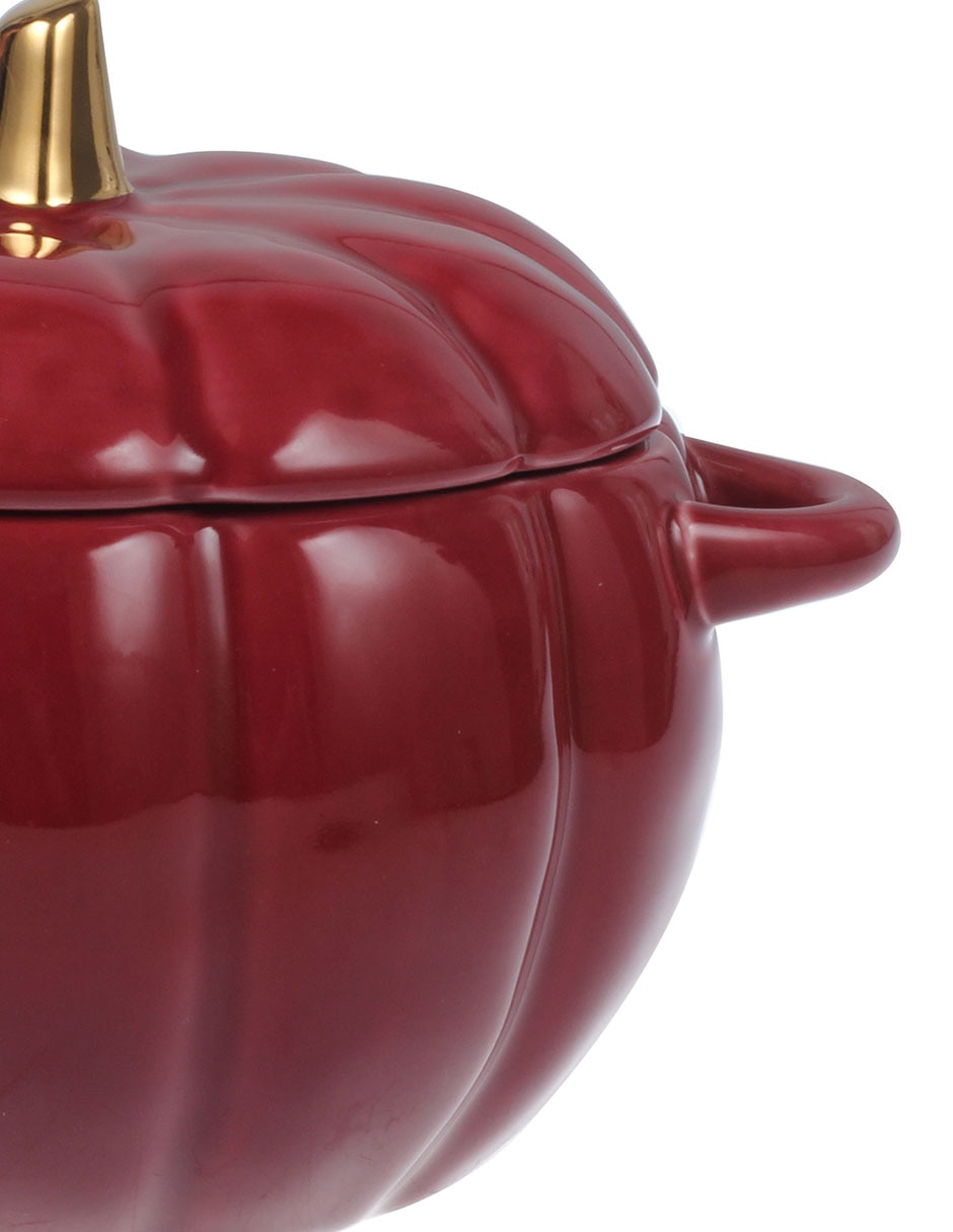 Contenedor Burgundy de porcelana 2 piezas 3