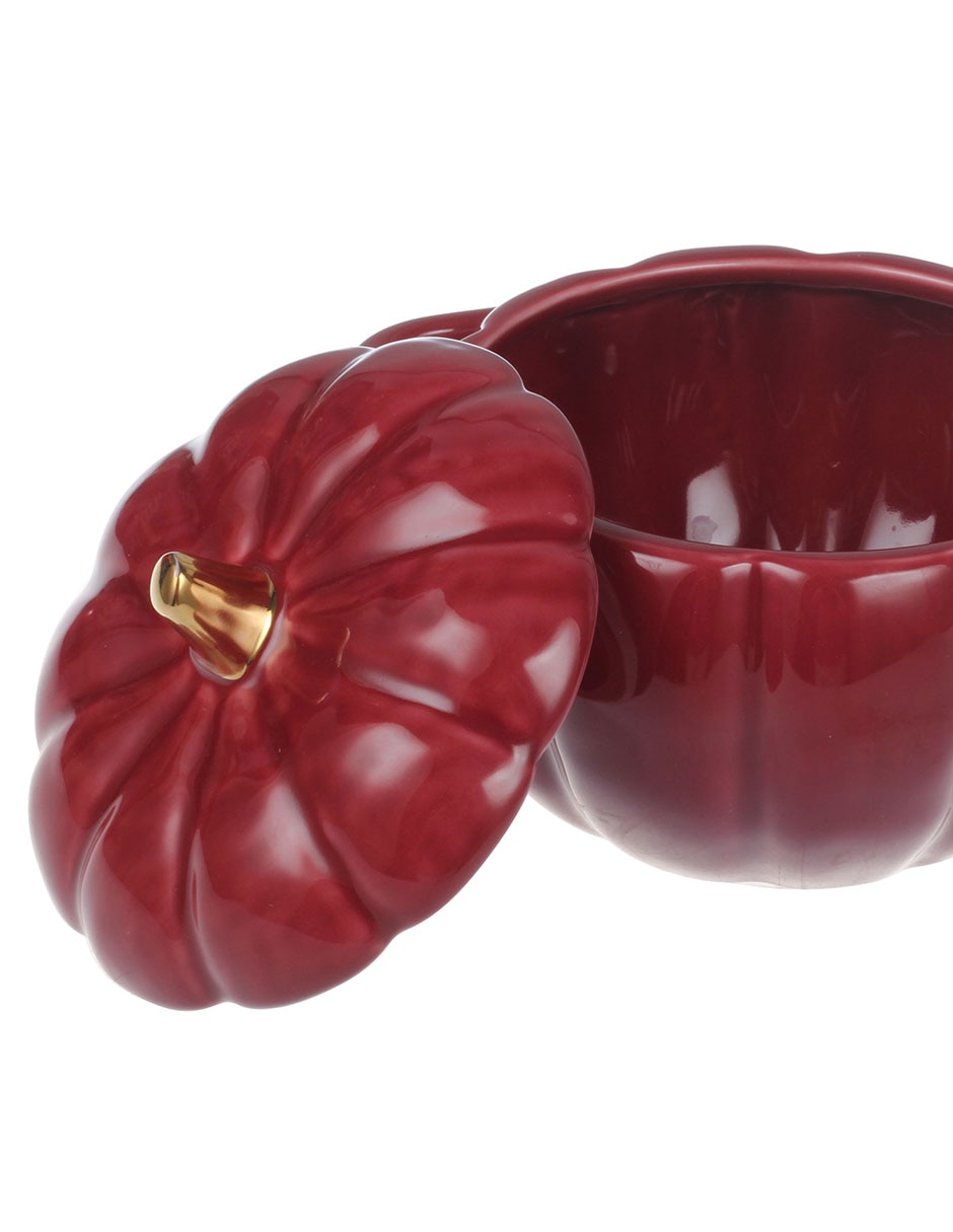 Contenedor Burgundy de porcelana 2 piezas 4