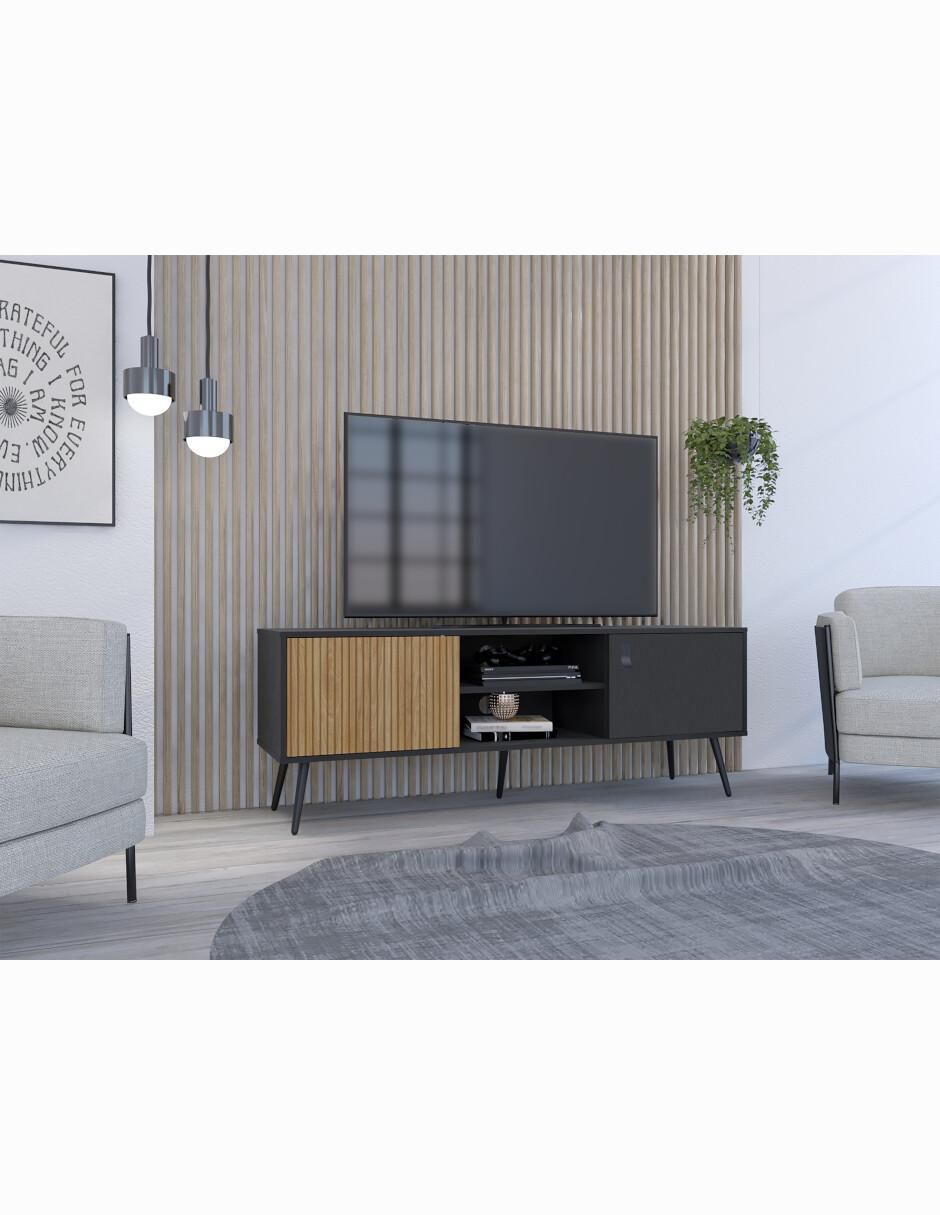 Mueble de TV armable Funnes de melamina