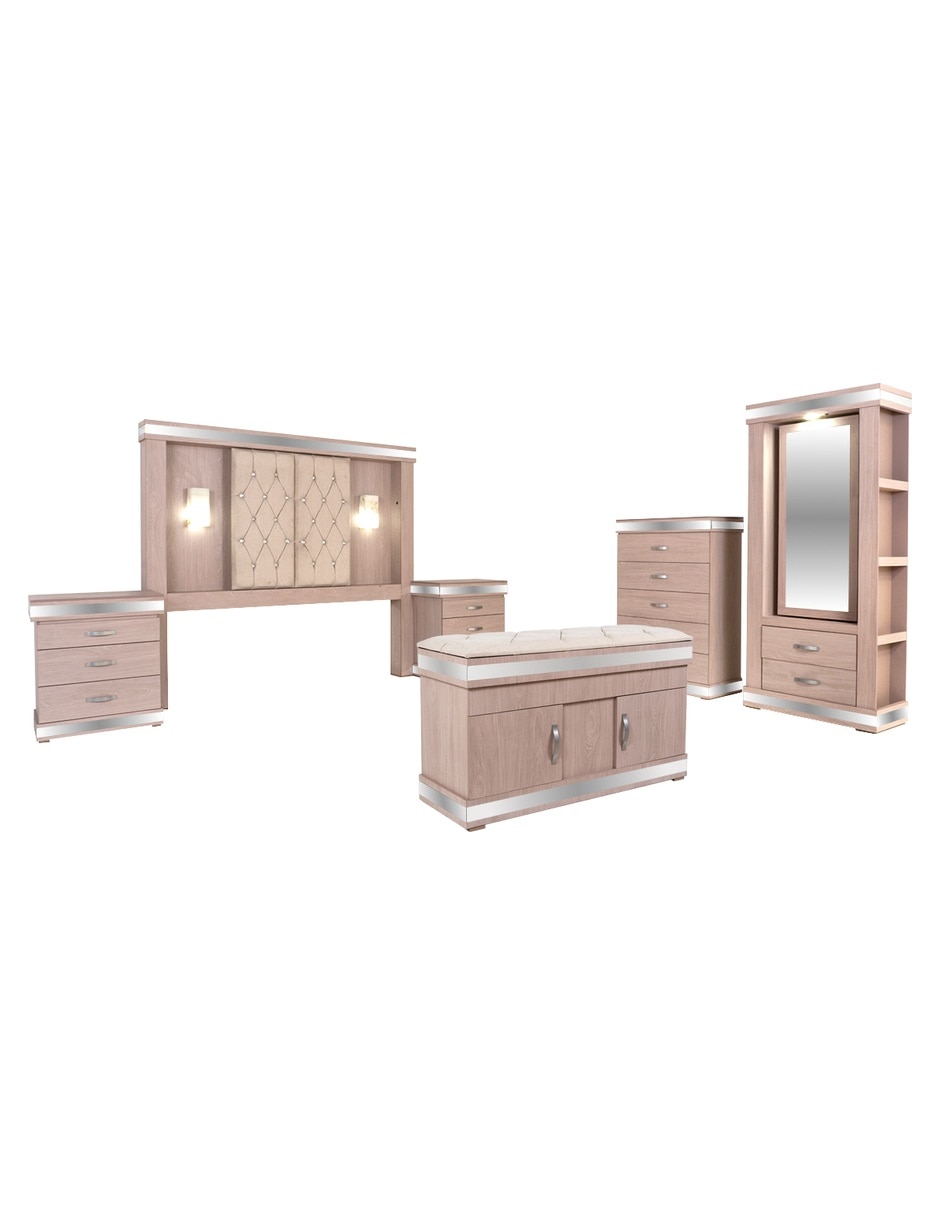 Set Recámara Coral de MDF Set Recámara Coral de MDF