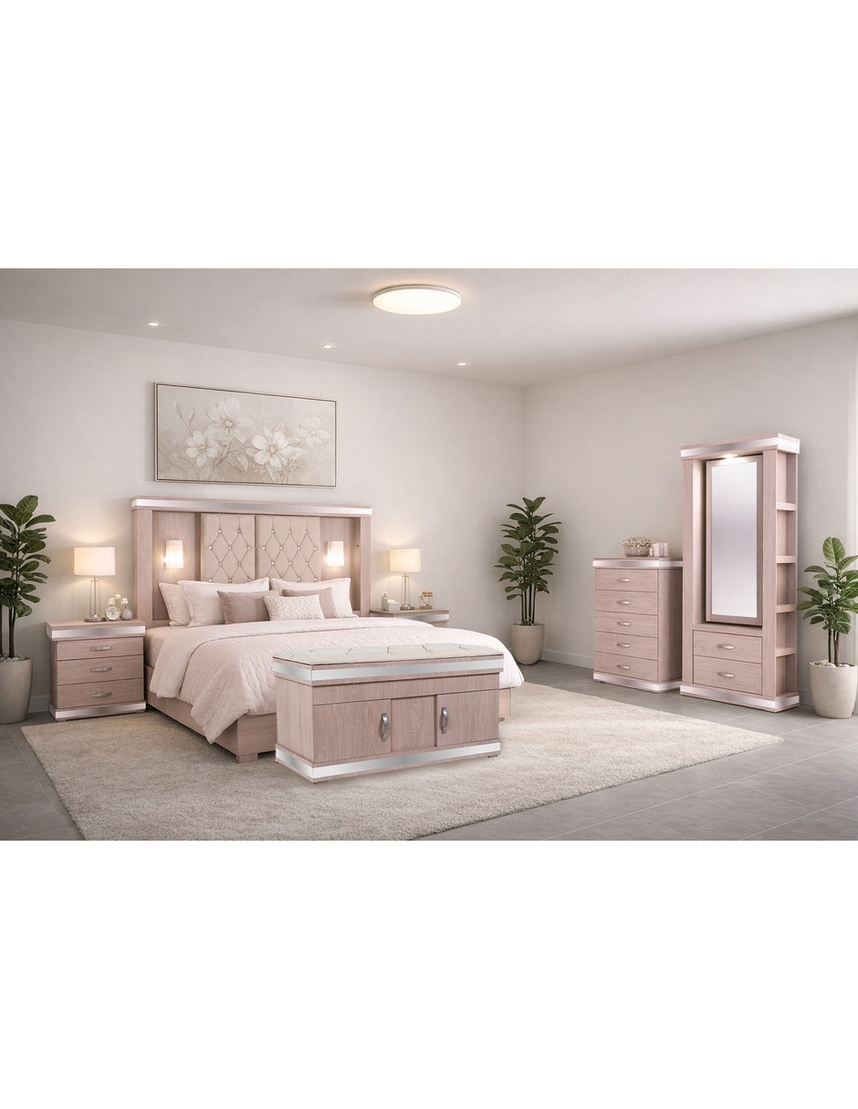 Set recámara coral de mdf 6
