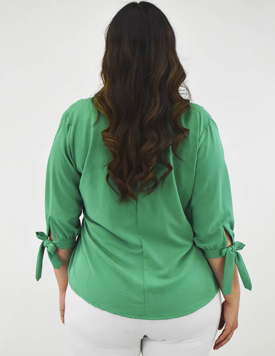 Blusa manga 3/4 para mujer 11