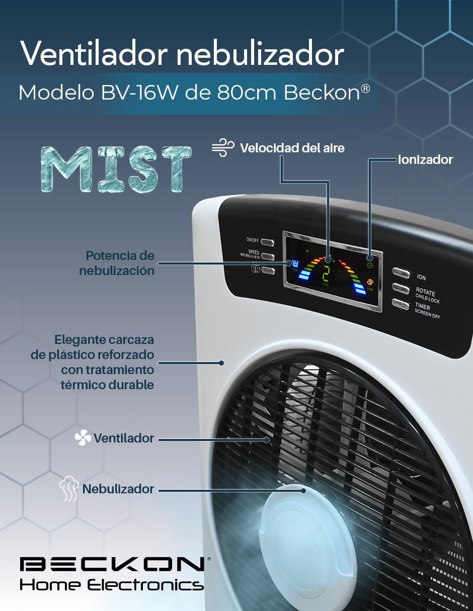 VENTILADOR DE TORRE BV-16WV2 B, BLANCO 2