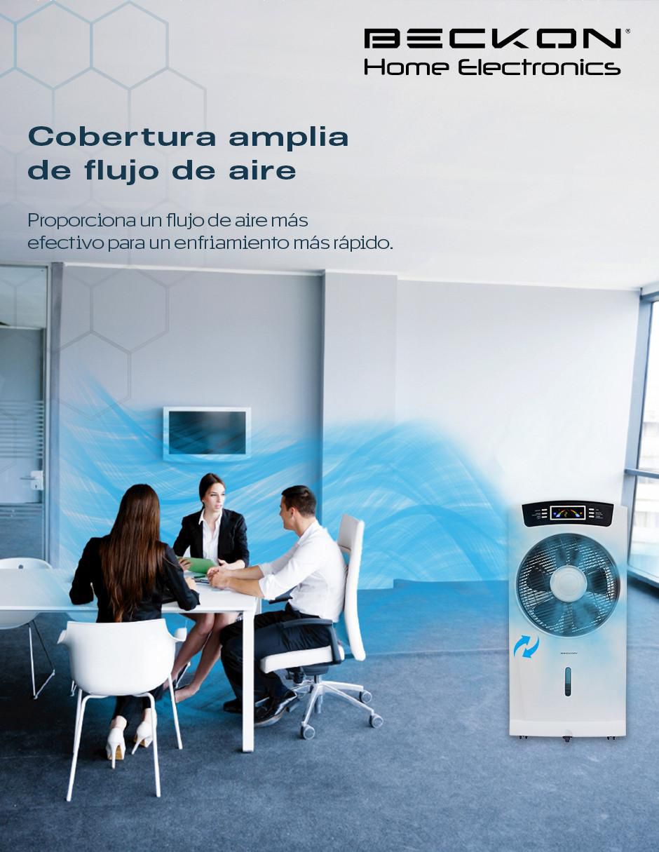 VENTILADOR DE TORRE BV-16WV2 B, BLANCO 7