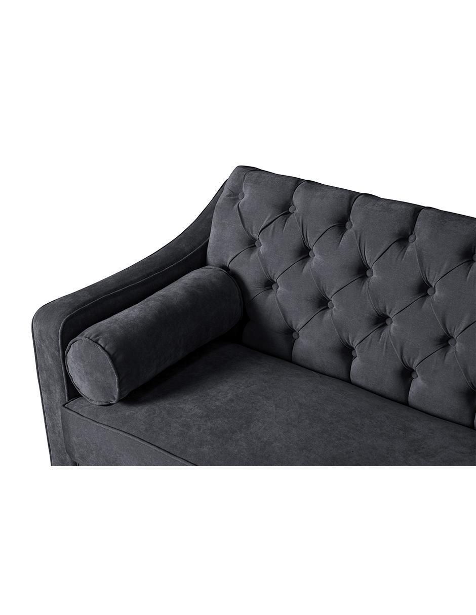 "futón/sofá cama" sí ilios con memory foam respaldo reclinable 3 posiciones. "de" velvet 7