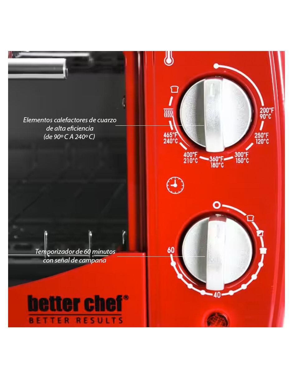 HORNO TOSTADOR IM-257R BETTER CH, ROJO 4