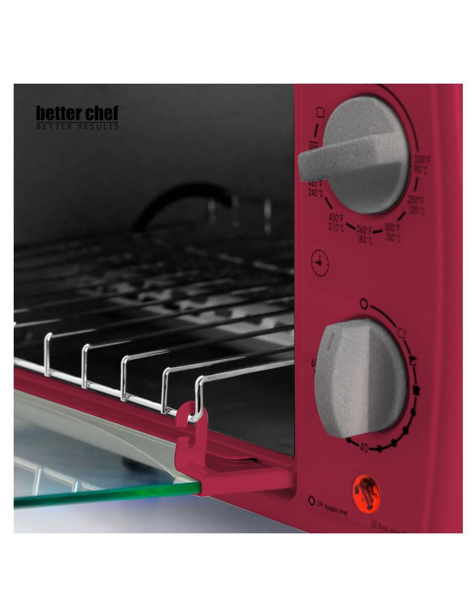 HORNO TOSTADOR IM-257R BETTER CH, ROJO HORNO TOSTADOR IM-257R BETTER CH, ROJO