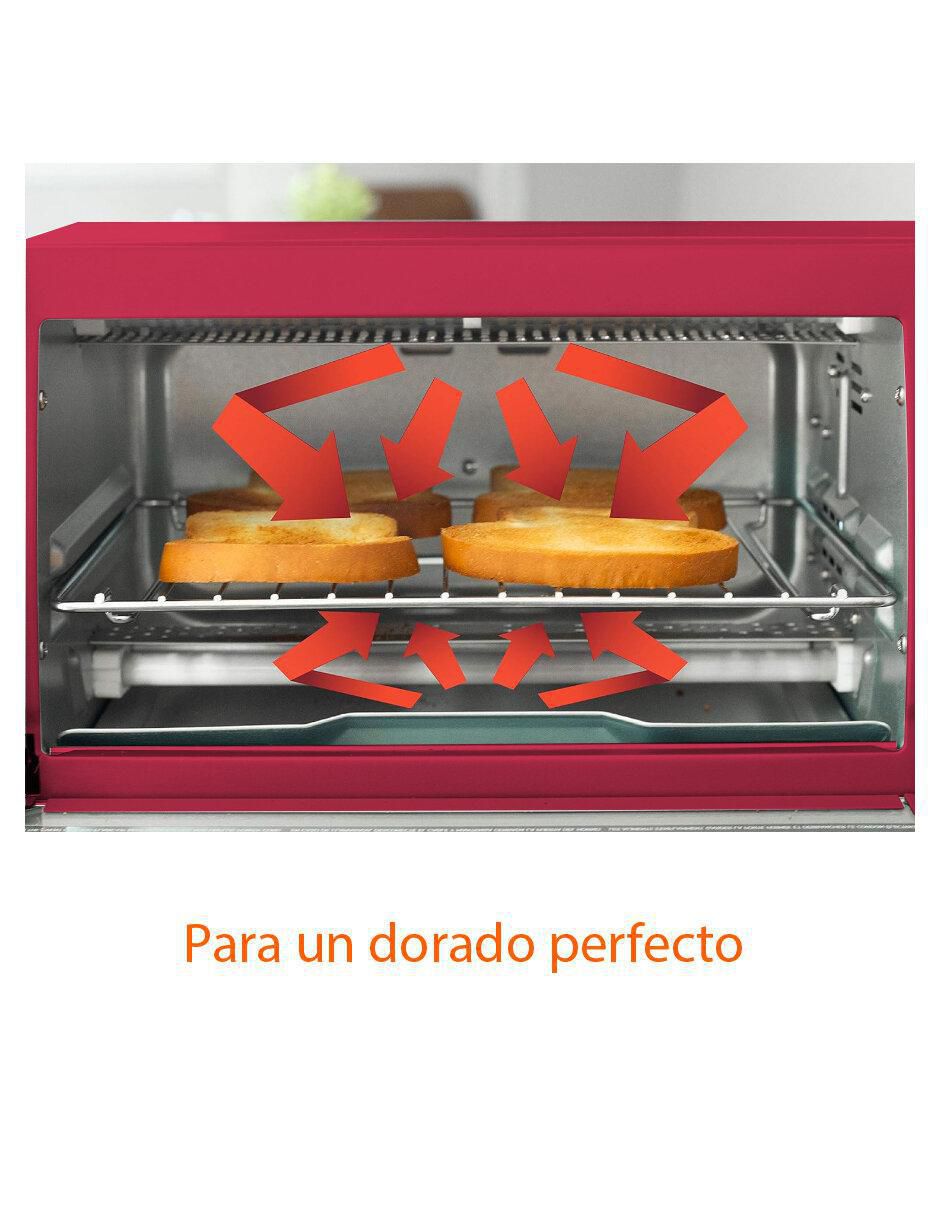 HORNO TOSTADOR IM-257R BETTER CH, ROJO 7