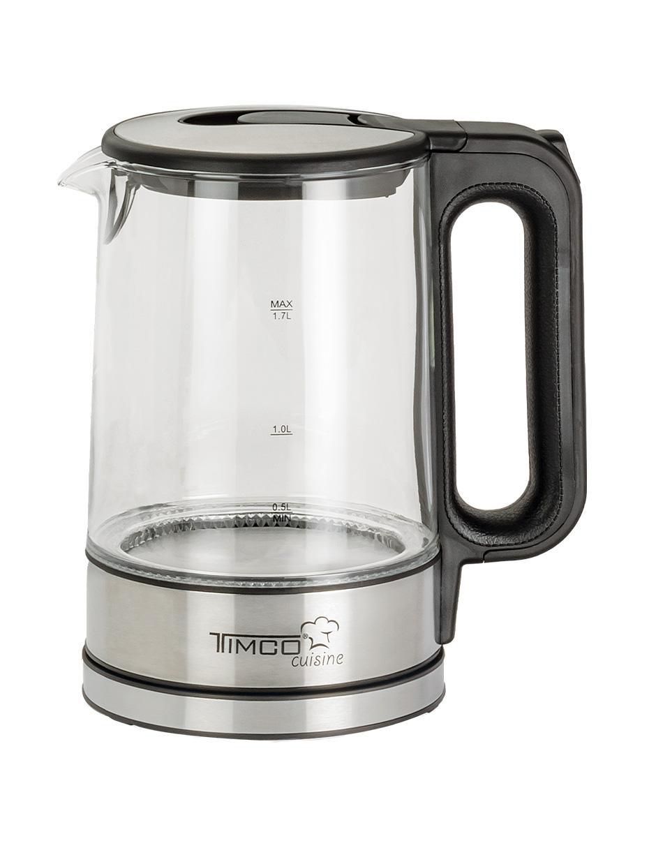 HERVIDOR JE8707 TIMCO, 1.7 L, NEGRO