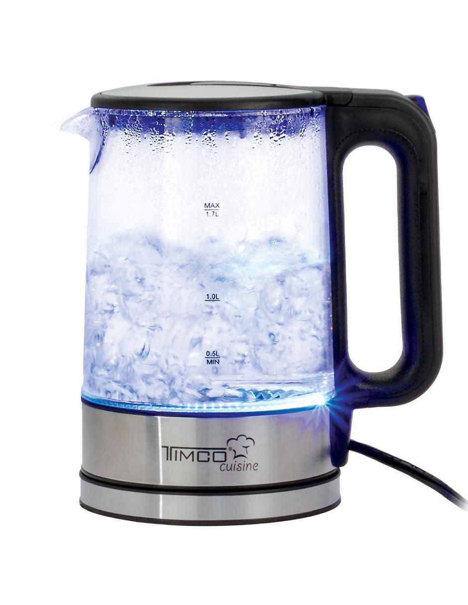 HERVIDOR JE8707 TIMCO, 1.7 L, NEGRO