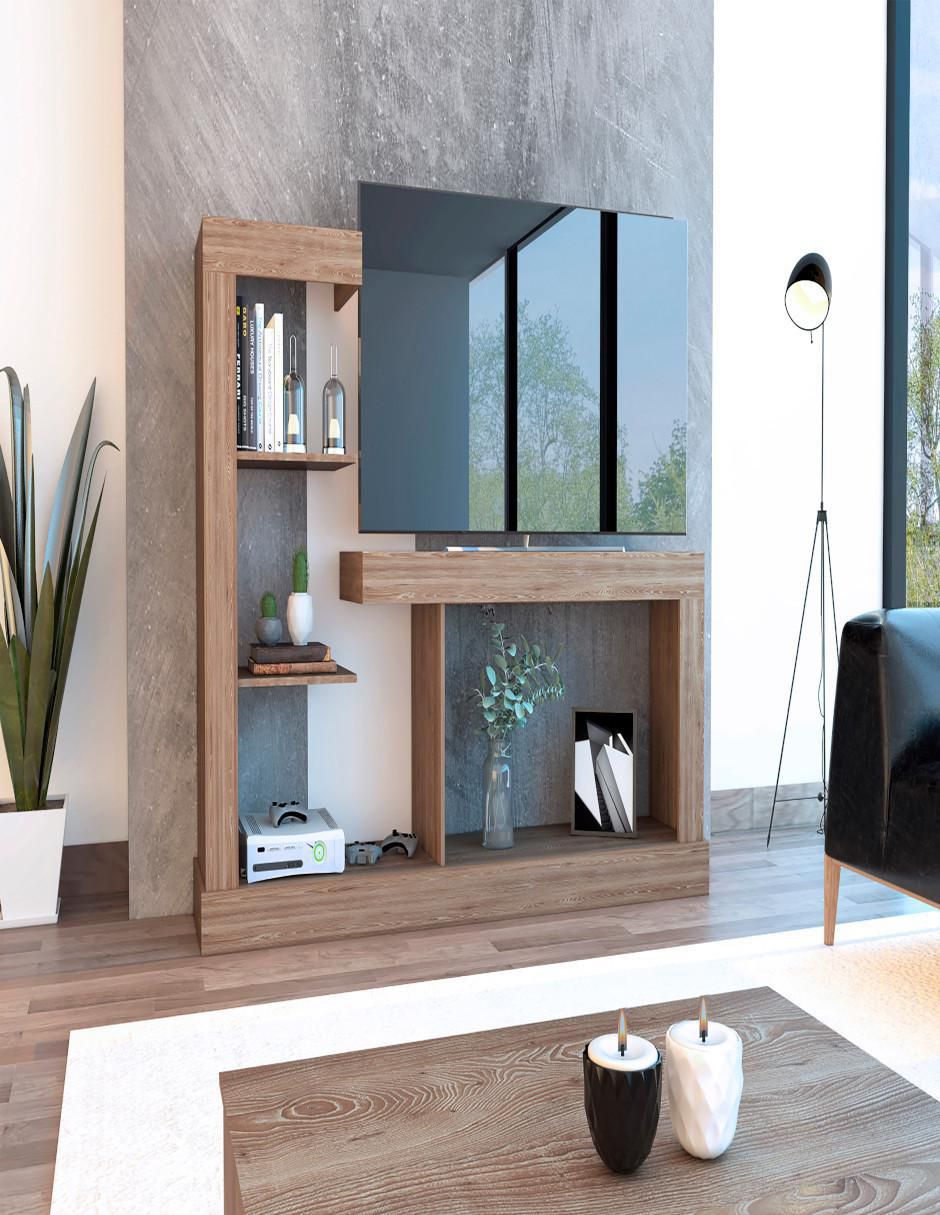 Mueble de TV armable Minotti de melamina