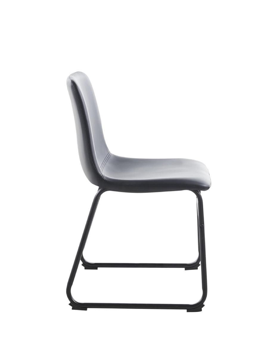 Silla set 4 piezas Ecocuero de cuero 3