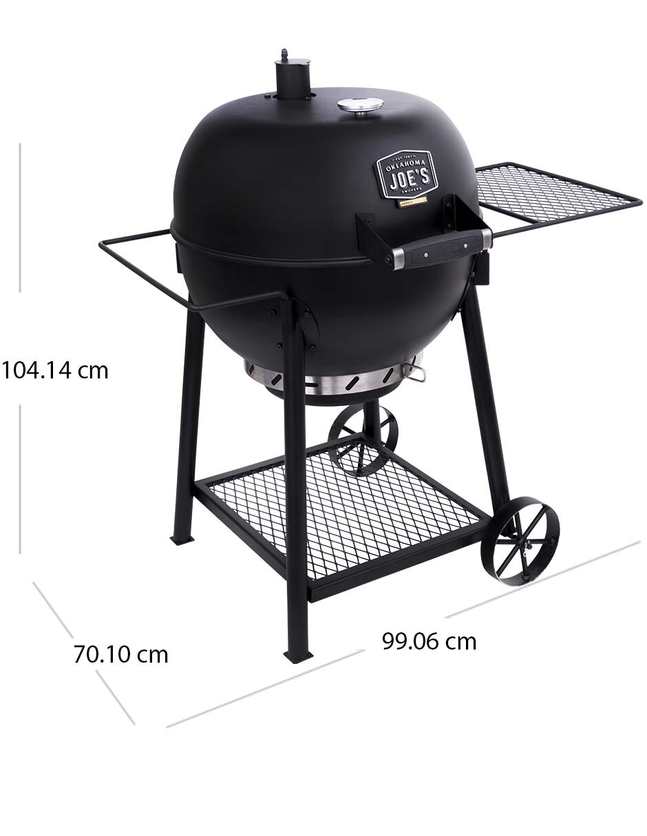 Asador de carbón Blackjack Kettle 6