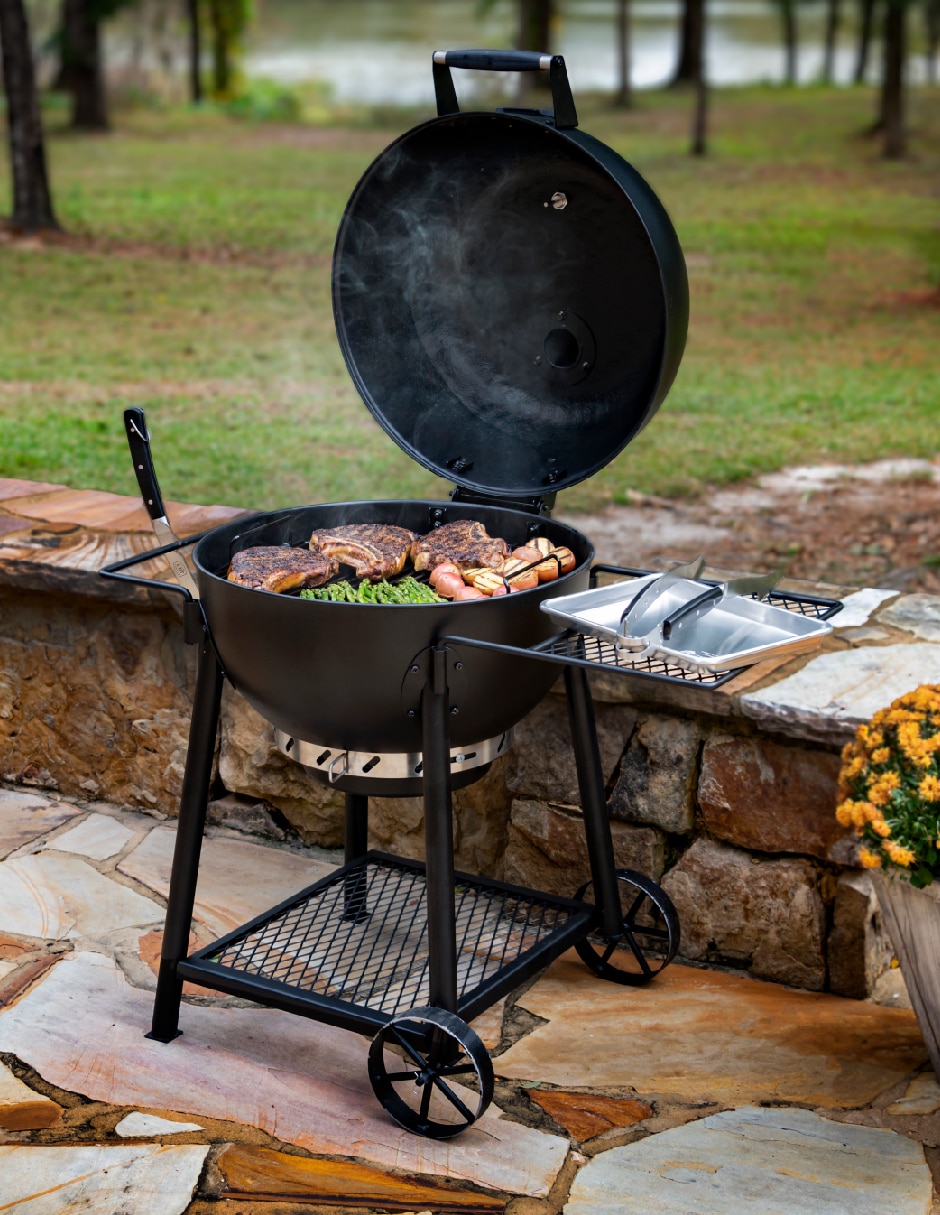 Asador de carbón Blackjack Kettle 3