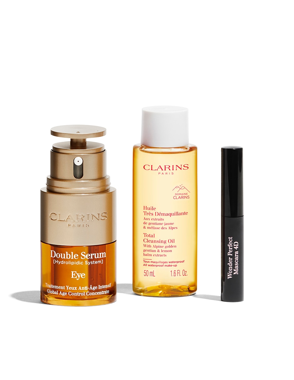 Tratamiento para (si aplica) Contorno de ojos CLA Cofre Double Serum Eye Antiedad Double Serum 3