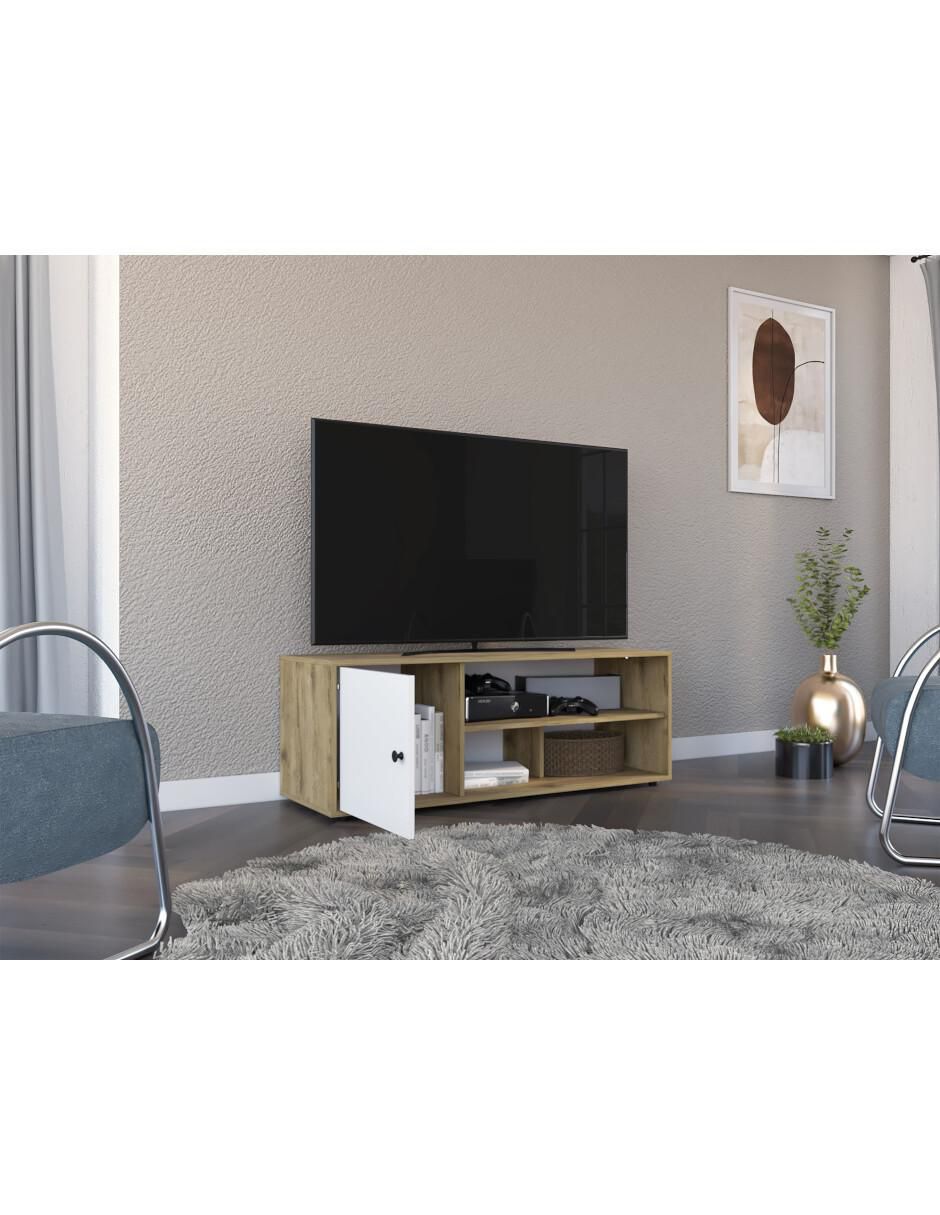 Mueble de TV armable Noah de melamina 6