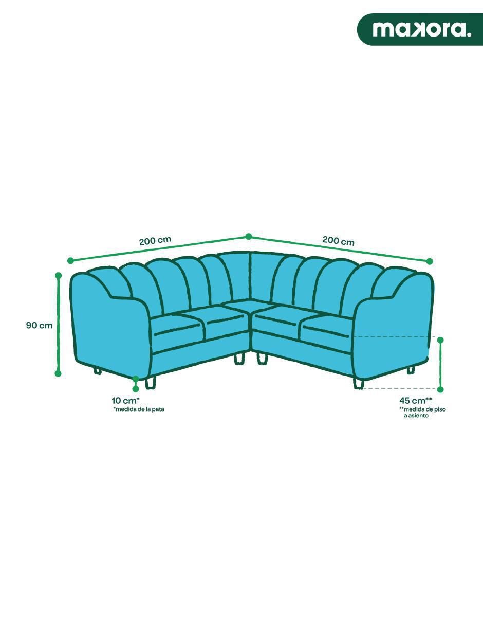 Sala modular de lino 8