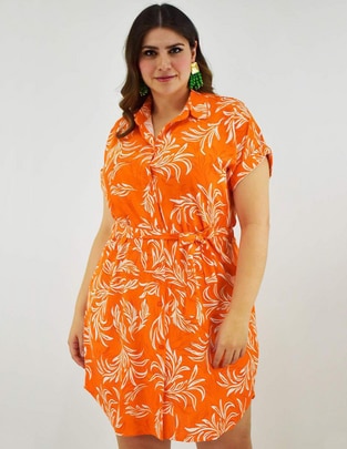 Vestido corto casual para mujer