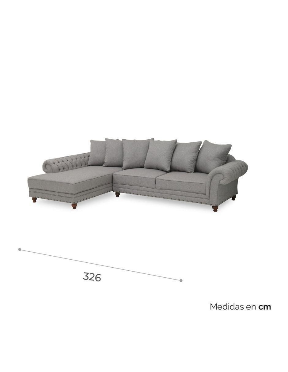 Sala modular izquierda Wil de lino