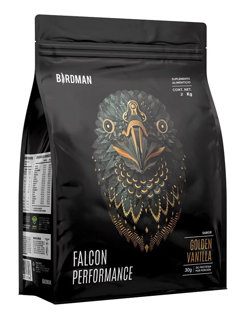Falcon performance con proteína de arroz, proteína de chícharo y creatina sabor vainilla de 2 kg Falcon performance con proteína de arroz, proteína de chícharo y creatina sabor vainilla de 2 kg
